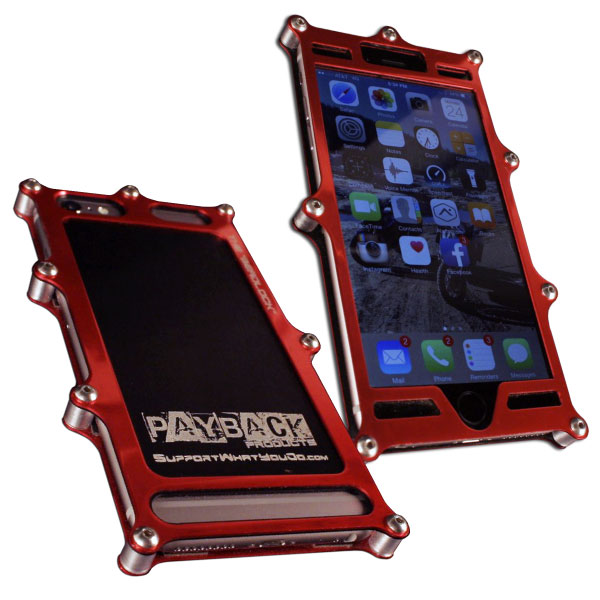 Beadlock Billet iPhone 6 Plus Case Red