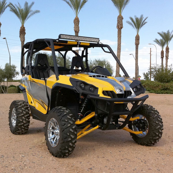 Elka Suspension announces the release of Can-Am Commander UTV shocks with 4 