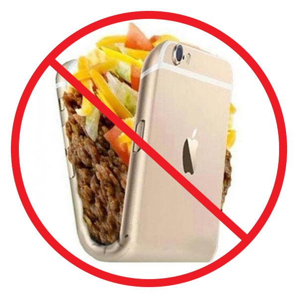 iPhone 6 Bent Like A Taco iShock