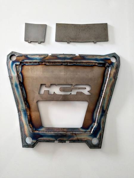 HCR Suspension - RZR Turbo S Back Plate with Weld In Tabs HCR Racing
