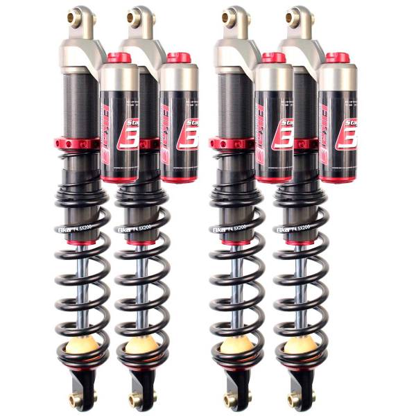 Elka - Elka STAGE 3 KIT FRONT & REAR KIT SHOCKS for CAN-AM OUTLANDER 1000 MAX (Base, DPS, XT, XT-P) G2, 2012 to 2015 10377