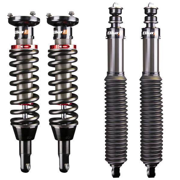 Elka - Elka 2.5 IFP FRONT & REAR SHOCKS KIT for TOYOTA 4RUNNER, 1996 to 2002 (0 in. to 2 in. lift) 90044