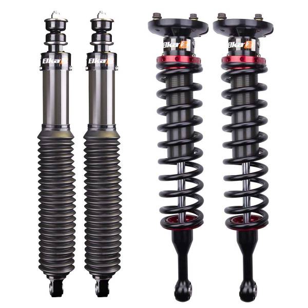 Elka - Elka 2.5 IFP FRONT & REAR SHOCKS KIT for TOYOTA TUNDRA, 2000 to 2006 (0 in. to 2 in. lift) 90007