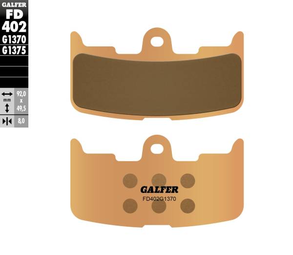 Galfer - Galfer HH Sintered Compound - FD402G1370