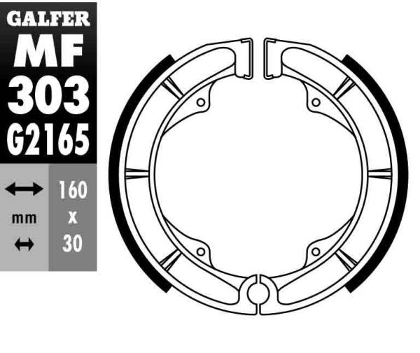Galfer - Galfer Brake Shoe - MF303