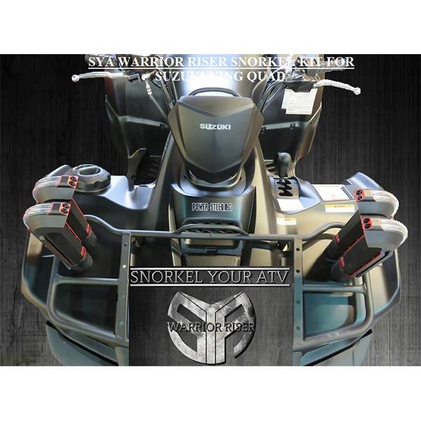 Snorkel Your ATV - SYA Warrior Riser Snorkel kit for King Quad 450-500-700-750 SYA 0001 - 71-11262