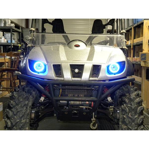 Snorkel Your ATV - SYA Angel Eyes LED Kit for Yamaha Rhino - Green SYA ANGEL EYES #0151 - 55-30023-G