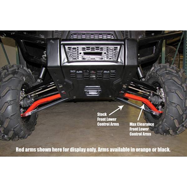 High Lifter - Front Lower Control Arms for Polaris Ranger 900 - Orange MCFLA-RNG9-O - 79-12521