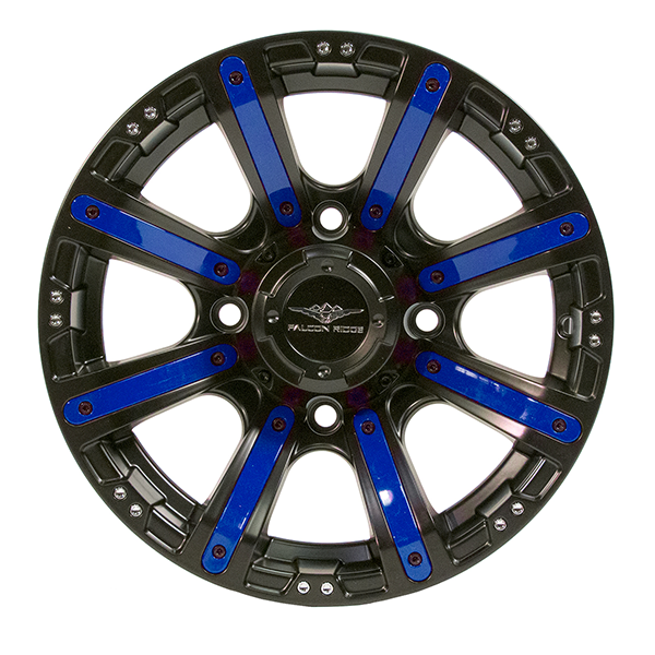 Falcon Ridge - Falcon Ridge Color Accent Kit - Blue, Raptor CI-8S, 15 Inch Wheel, 4/137 ColorAccentKitBlueCI - 80-10079