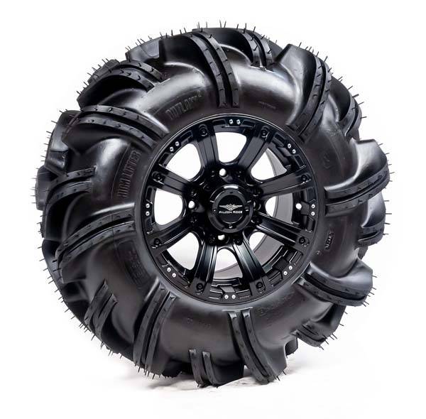 High Lifter - Pre-Mounted - 32.5-10.5-14 Outlaw 2 Tire with Raptor CI-8S 14x7 4/137 5+2 Matte Black Wheel 8012205OUTLAW2325X10 - A20-141