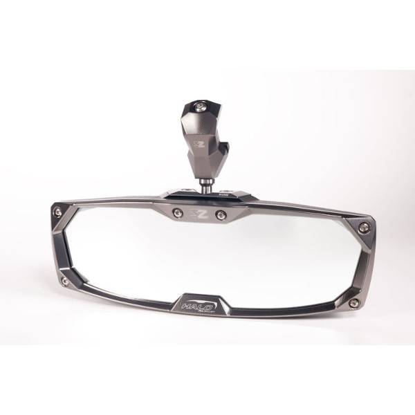 Seizmik - Seizmik Halo-RA Billet Aluminum Rearview Mirror – Polaris Pro-Fit Header Panel HALORABILLETREARVIEW - 56-18013