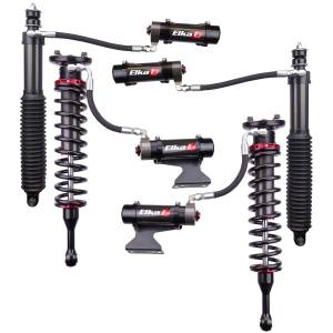 Elka - Elka 2.5 DC RESERVOIR FRONT & REAR SHOCKS KIT for TOYOTA TUNDRA, 2007 to 2020 (0 in. to 2 in. lift) 90039