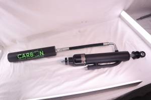 Suspension - Carbon Shocks - 2010+ Toyota 4Runner Rear 2.5 Inch Diameter With Adjustable Remote Reservoir Carbon Shocks
