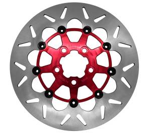 Galfer 11.8" Floating Round Rotor, Red Carrier - DF681CVS-R