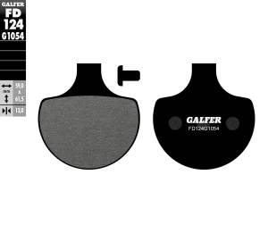 Galfer Semi-Metallic Compound - FD124G1054