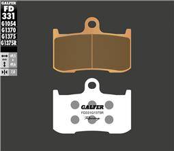 Brakes - Brake Pads - Galfer - Galfer Ceramic HH Race Compound - FD331G1375R