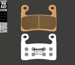 Brakes - Brake Pads - Galfer - Galfer Ceramic HH Race Compound - FD537G1375R