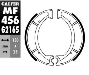 Galfer Brake Shoe - MF456