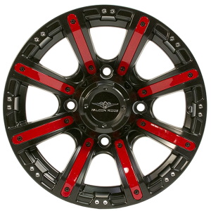 Falcon Ridge Color Accent Kit - Red, Raptor CI-8S, 14 Inch Wheel, 4/137 ColorAccentKitRedCI8 - 80-10074