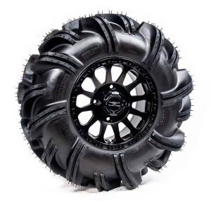 Pre-Mounted - 32.5-10.5-14 Outlaw 2 Tire with Pitch SBL-12S 14x7 4/137 5+2 Matte Black Wheel 8012205OUTLAW2325X10 - A20-147