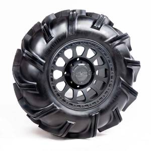 Pre-Mounted - 28-9-14 Outlaw 3 Tire with Pitch SBL-12S 14x7 4/137 5+2 Gun Metal Gray Wheel 8012213OUTLAW328X9X1 - A20-285