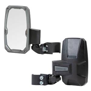 Seizmik Embark Side View Mirror with ABS Body & Bezel -1.75 Inch Round Tube (Pair) EMBARKSIDEVIEWMIRROR - 56-18104
